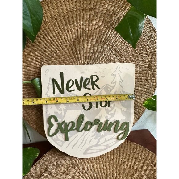 Never stop exploring world traveler, art - Picture 5 of 8